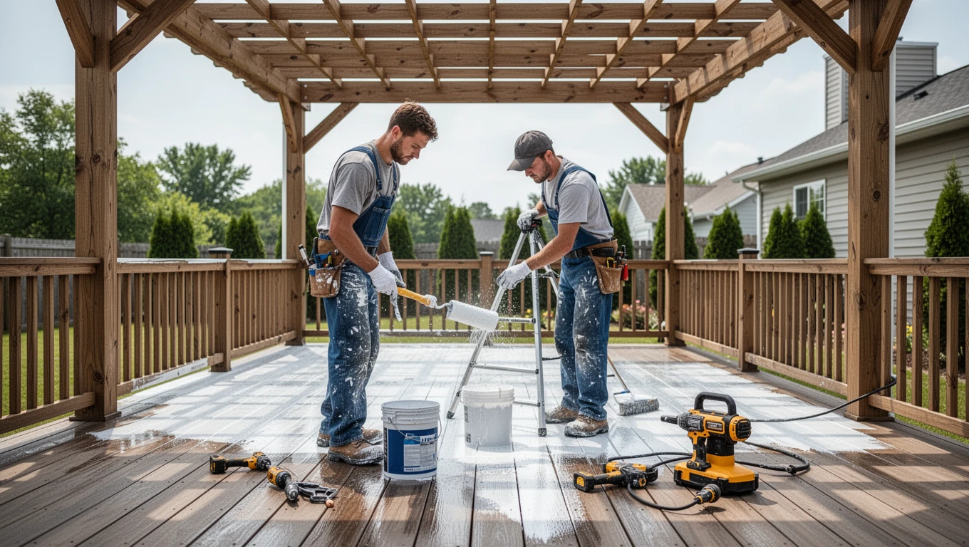 Deck & Pergola Staining