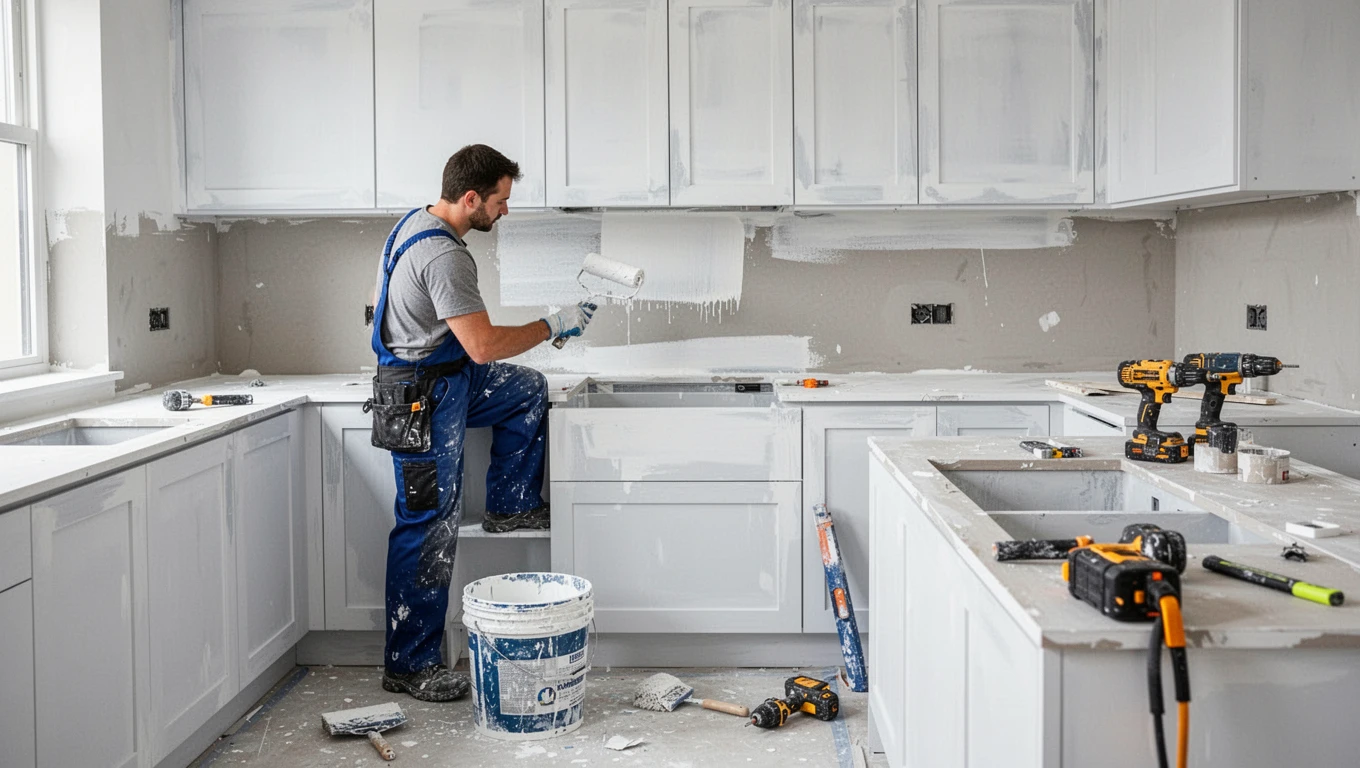 Cabinet & Kitchen Painting