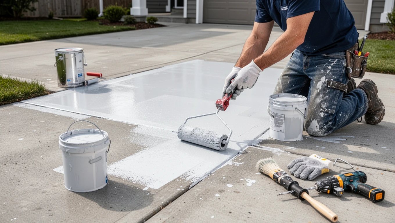 Concrete & Driveway Painting